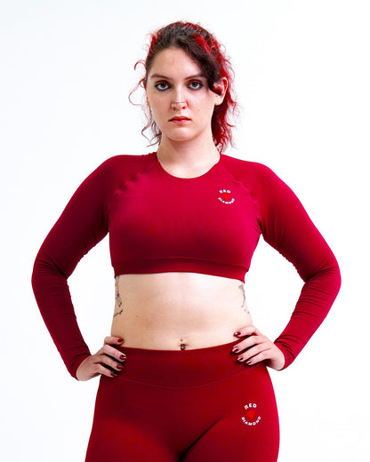 Open-Back Long Sleeve