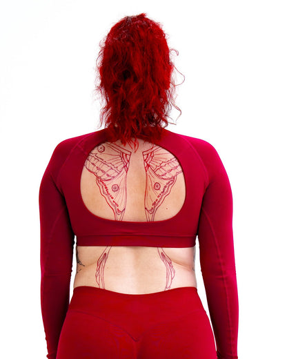 Open-Back Long Sleeve