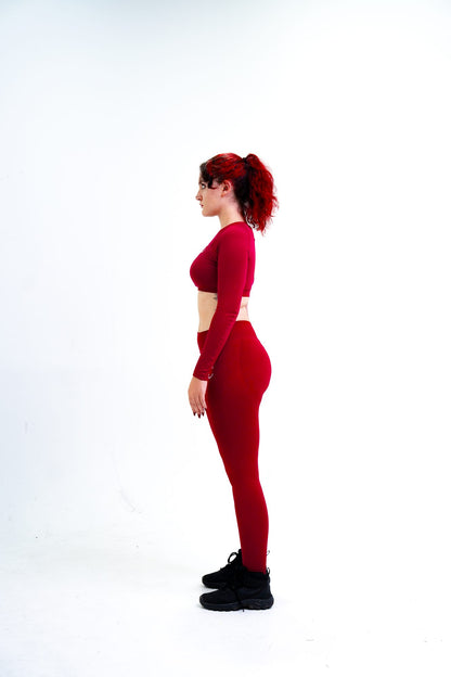 Open-Back Long Sleeve