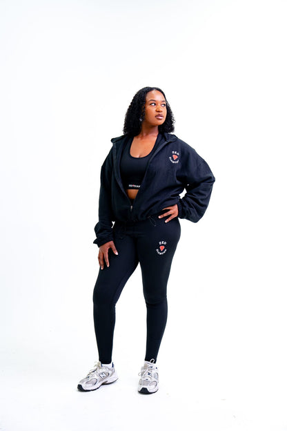 Cropped Zip Jacket