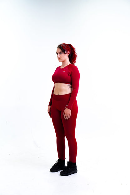 Open-Back Long Sleeve