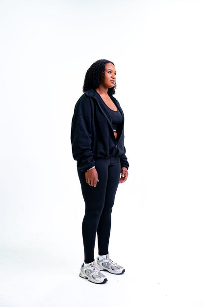 Cropped Zip Jacket