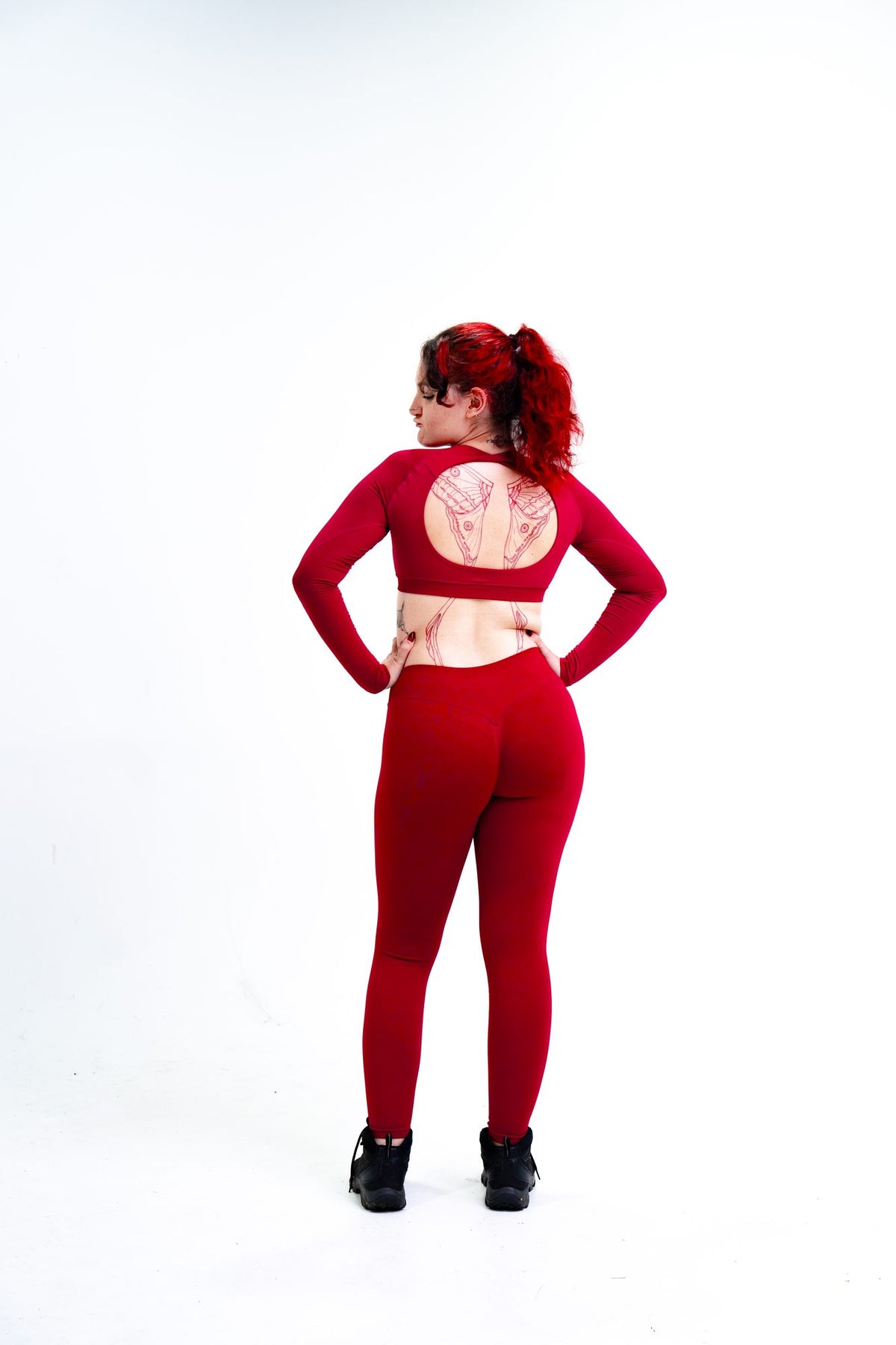 Open-Back Long Sleeve