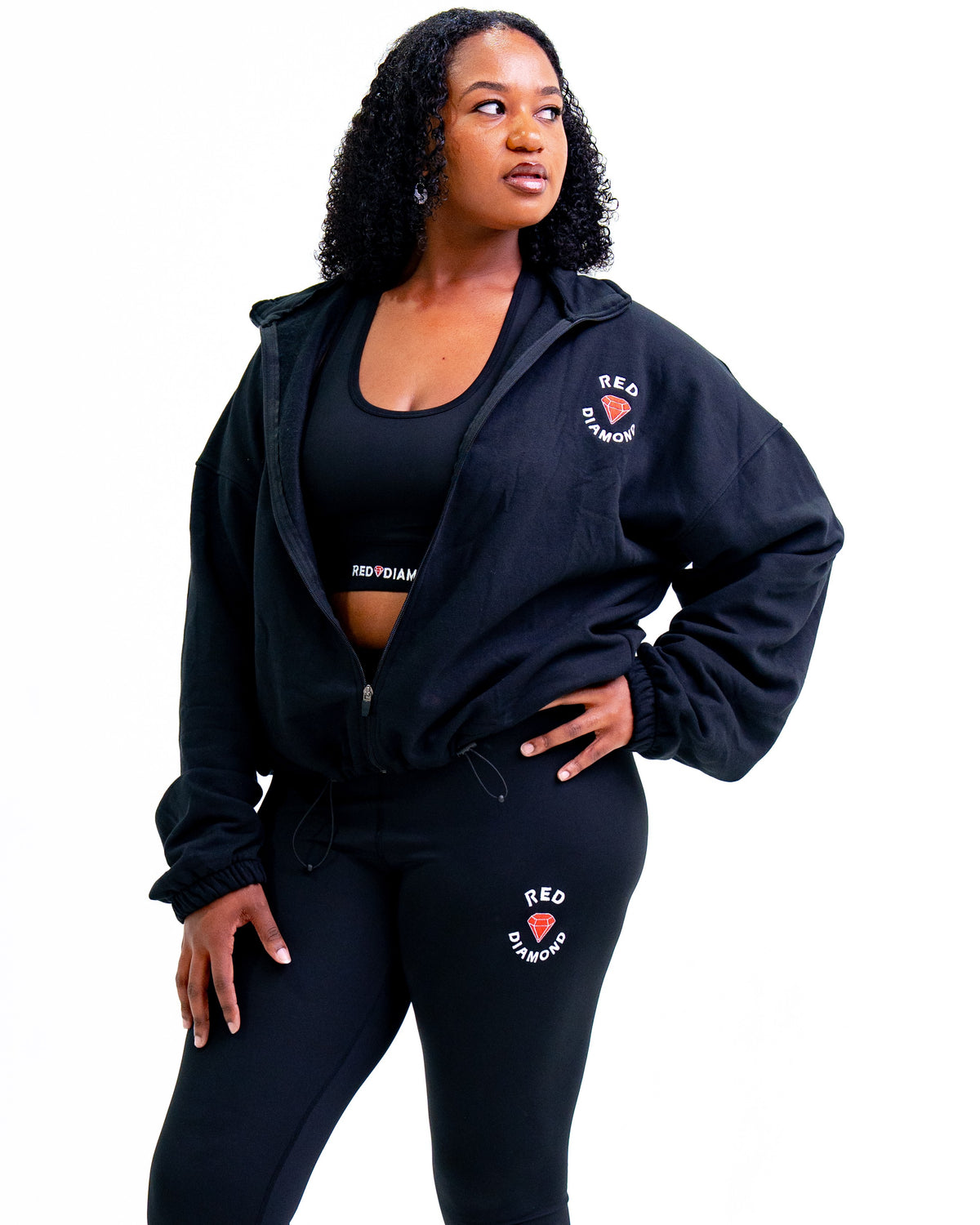 Cropped Zip Jacket